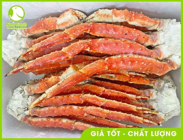 Chân cua hoàng đế hấp - New Fresh - Thực Phẩm Nhập Khẩu New Fresh Foods - Công Ty TNHH New Fresh Foods