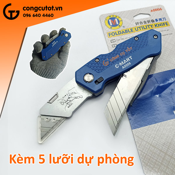 Dao đa năng C-Mart A0006 - Dụng Cụ Cầm Tay Công Cụ Tốt - Công Ty Cổ Phần Công Cụ Tốt