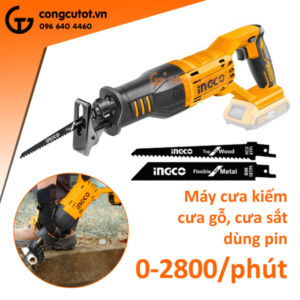 Máy cưa kiếm sắt gỗ Ingco CRSLI1151 - Dụng Cụ Cầm Tay Công Cụ Tốt - Công Ty Cổ Phần Công Cụ Tốt