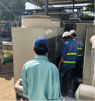 Hệ thống lạnh Chiller nhà máy FDI