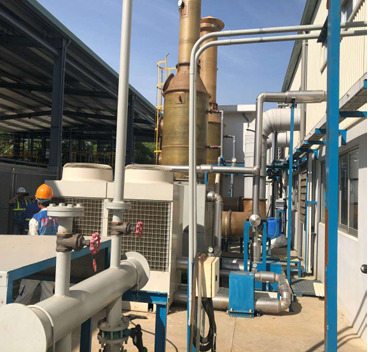 Hệ thống lạnh Chiller nhà máy FDI