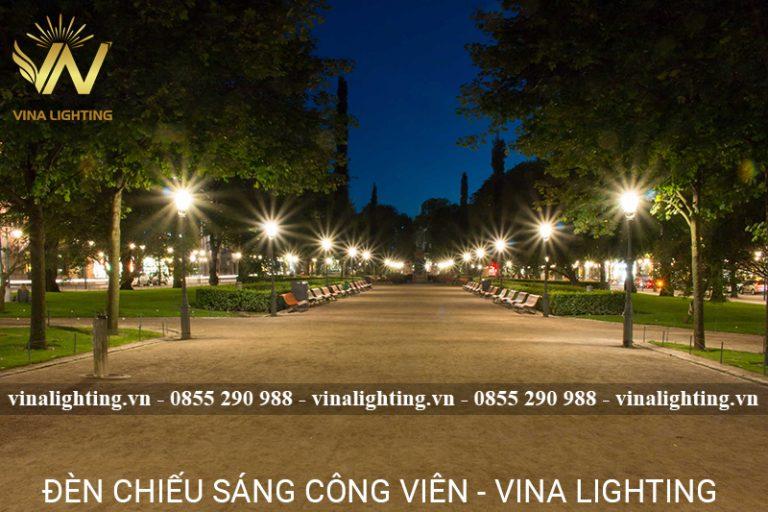 Đèn chiếu sáng cảnh quan công viên