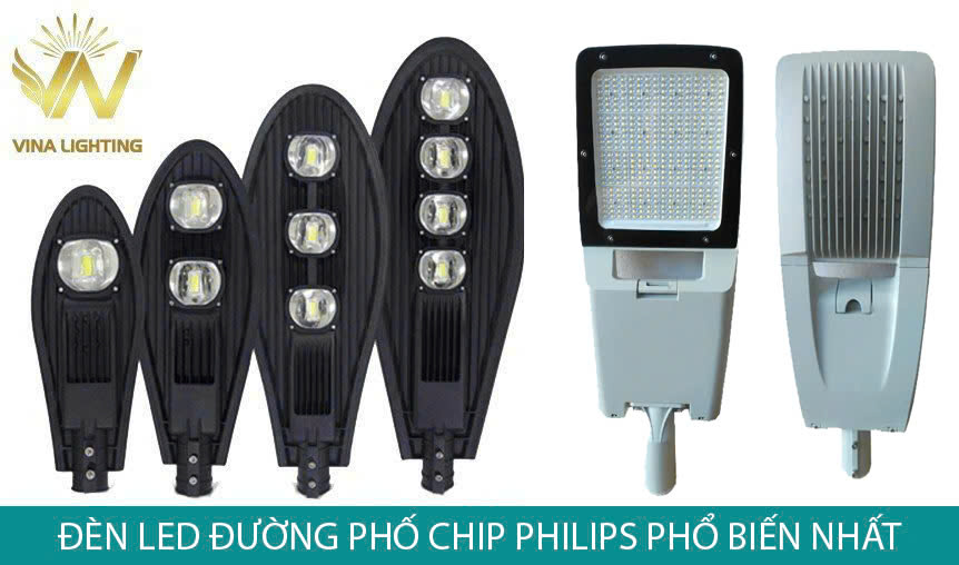 Đèn led đường phố Chip Philips phổ biến nhất