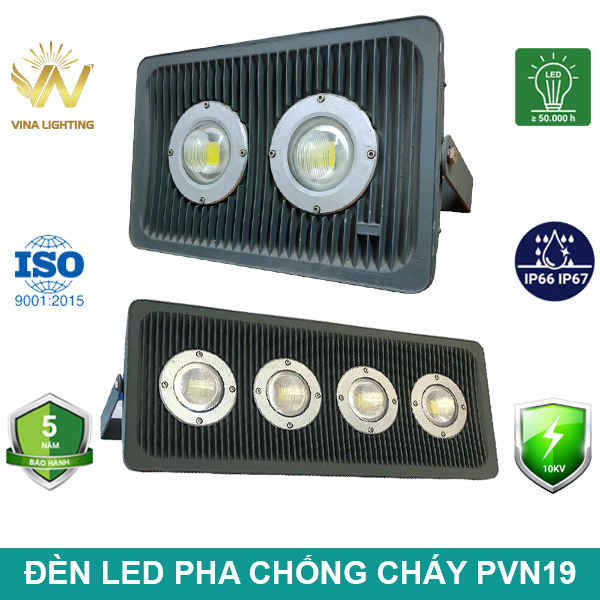 Đèn LED pha chống cháy PVN19