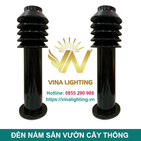 Đèn nấm sân vườn cây thông