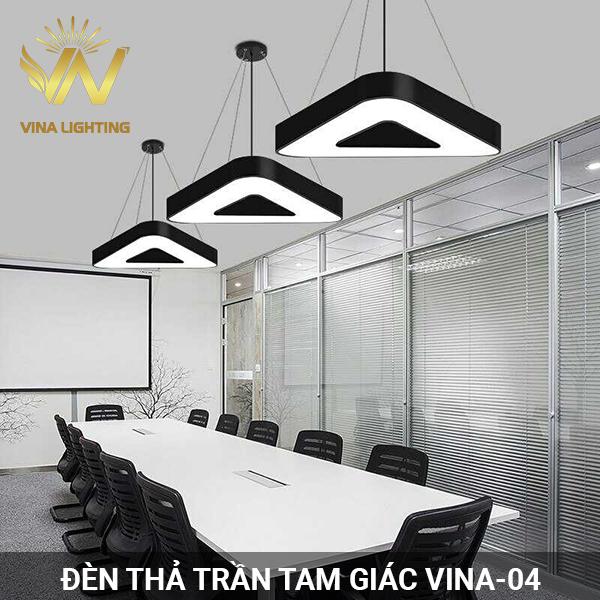 Đèn thả trần tam giác Vina-04