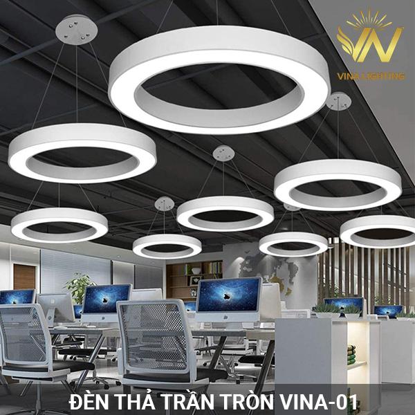 Đèn thả trần tròn Vina-01