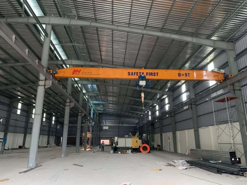 Cầu trục dầm đơn Q=5T