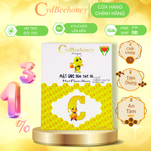 Mật Ong Hoa Bạc Hà Nguyên Chất Cao Cấp 330ml(460g) - Mật Ong CvdBeehoney - Công Ty TNHH Mật Ong CvdBeehoney