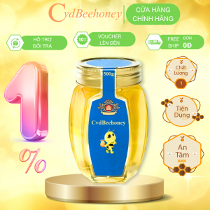 Mật Ong Hoa Rừng Cao Cấp 500g - Mật Ong CvdBeehoney - Công Ty TNHH Mật Ong CvdBeehoney