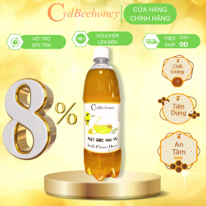 Mật Ong Hoa Vải Nguyên Chất 1L (1400g) - Mật Ong CvdBeehoney - Công Ty TNHH Mật Ong CvdBeehoney