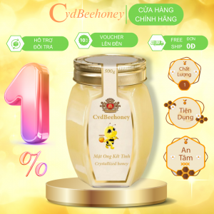 Mật ong Kết Tinh Nhân Tạo 500g - Mật Ong CvdBeehoney - Công Ty TNHH Mật Ong CvdBeehoney