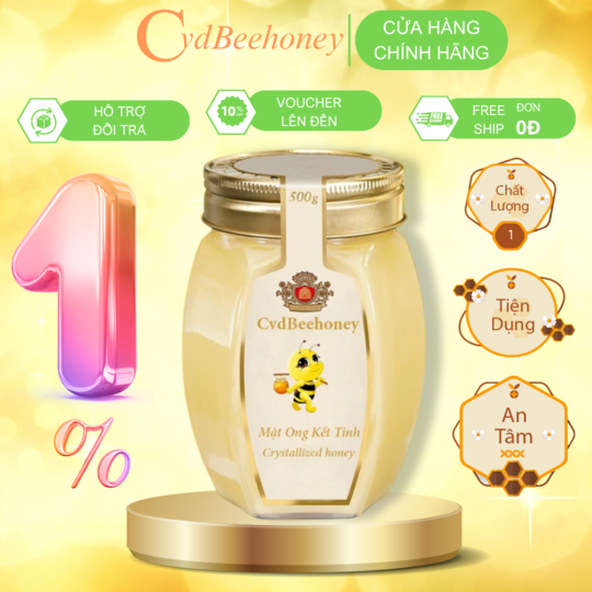 Mật ong kết tinh sâm tiến vua 500g
