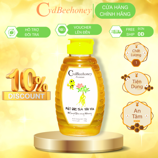 Mật ong sâm tiến vua 500g