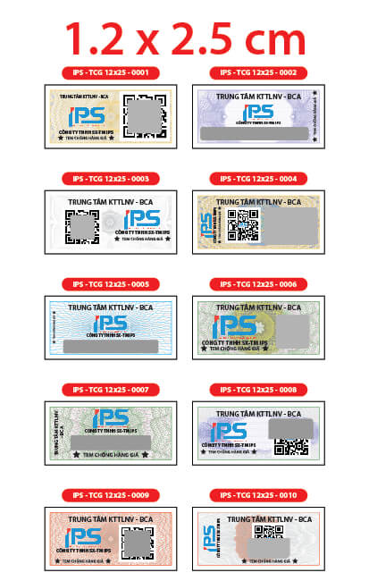 In tem chống giả - In Thẻ Cào, In Decal IPS - Công Ty TNHH Sản Xuất Thương Mại IPS