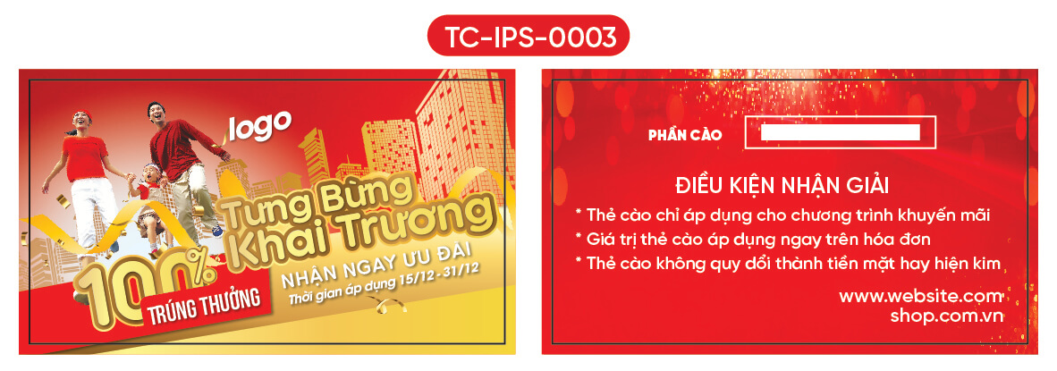 In thẻ cào - In Thẻ Cào, In Decal IPS - Công Ty TNHH Sản Xuất Thương Mại IPS