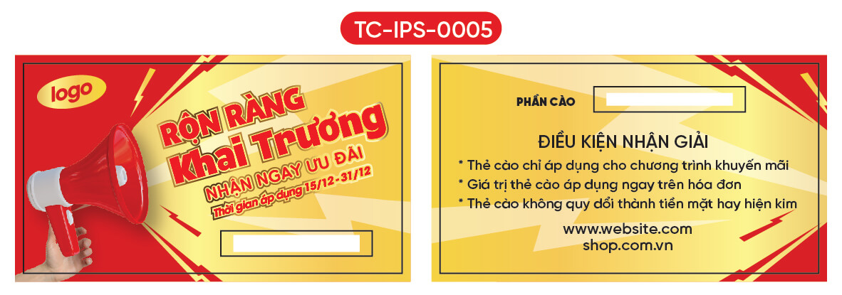 In thẻ cào - In Thẻ Cào, In Decal IPS - Công Ty TNHH Sản Xuất Thương Mại IPS