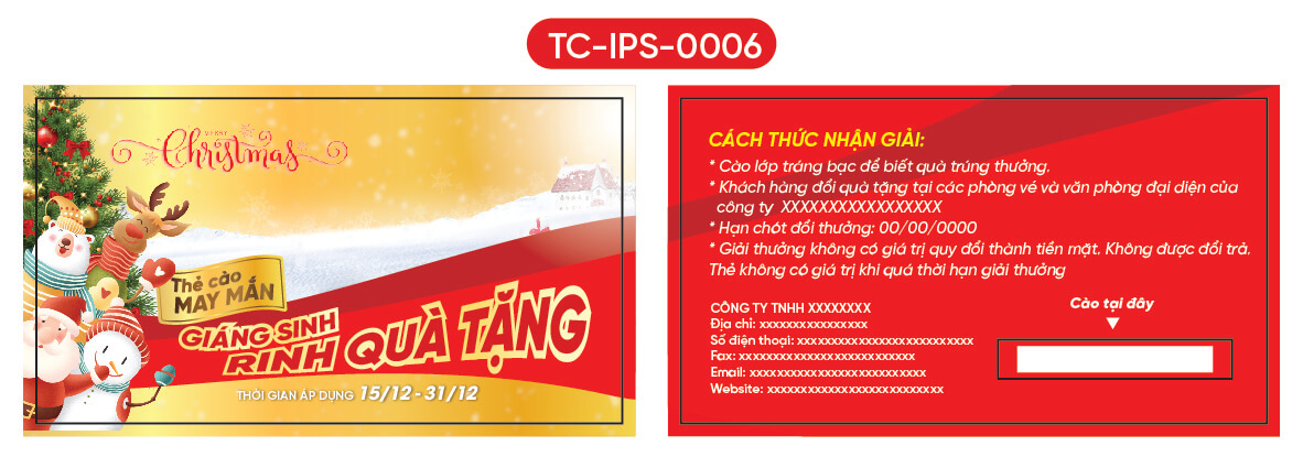 In thẻ cào - In Thẻ Cào, In Decal IPS - Công Ty TNHH Sản Xuất Thương Mại IPS