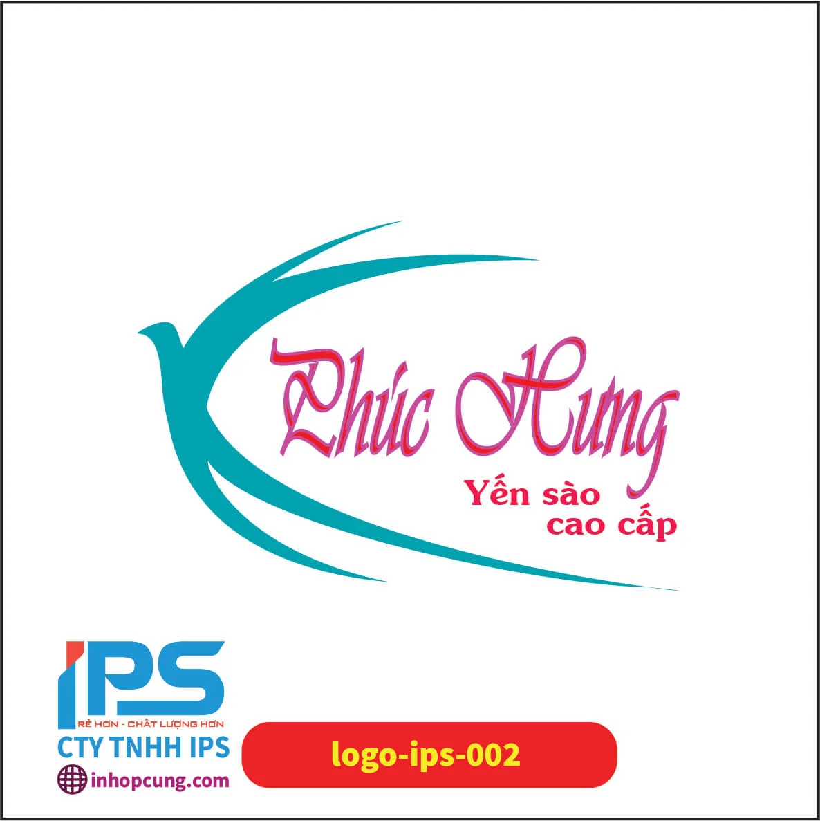 Thiết kế logo thương hiệu - In Thẻ Cào, In Decal IPS - Công Ty TNHH Sản Xuất Thương Mại IPS