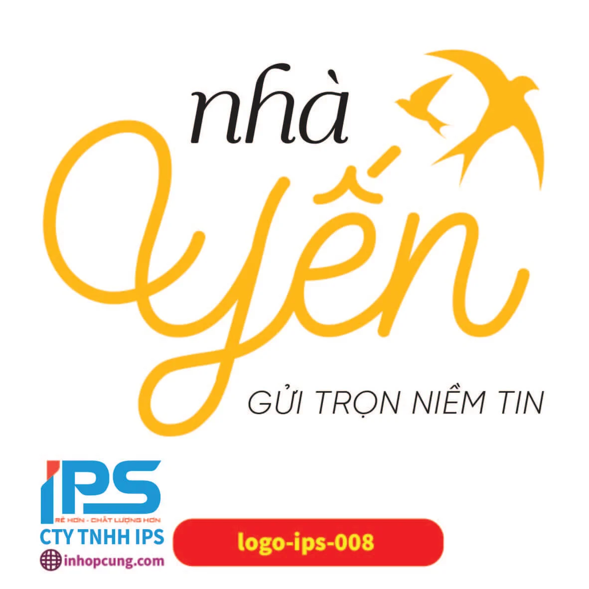 Thiết kế logo thương hiệu - In Thẻ Cào, In Decal IPS - Công Ty TNHH Sản Xuất Thương Mại IPS