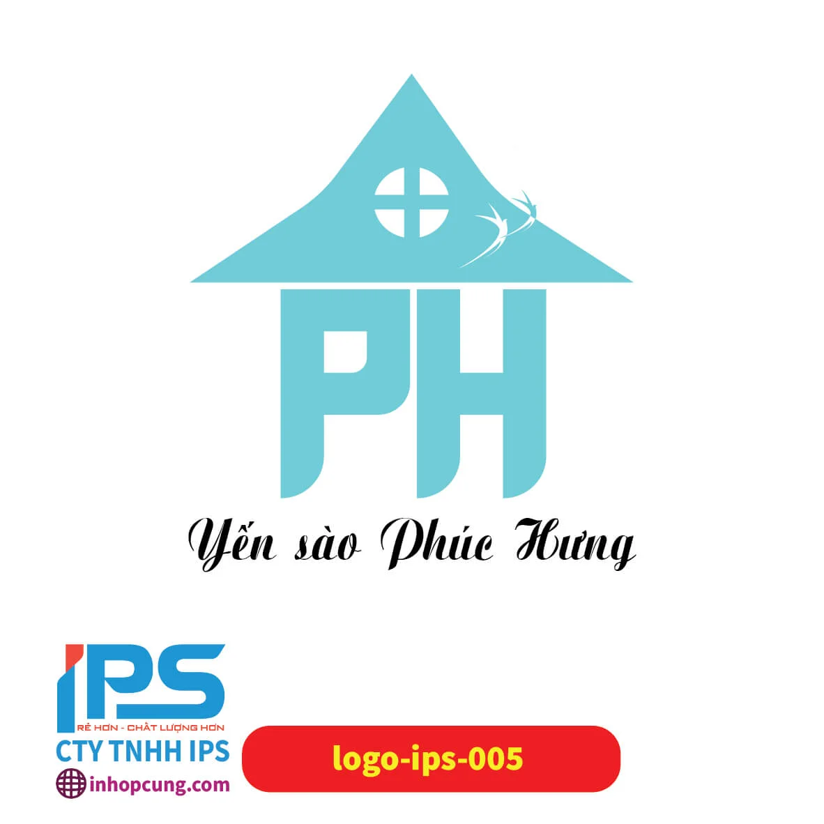 Thiết kế logo thương hiệu - In Thẻ Cào, In Decal IPS - Công Ty TNHH Sản Xuất Thương Mại IPS