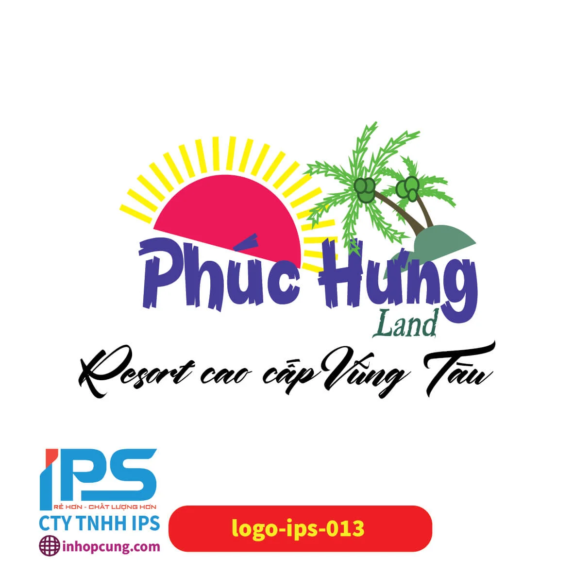 Thiết kế logo thương hiệu - In Thẻ Cào, In Decal IPS - Công Ty TNHH Sản Xuất Thương Mại IPS