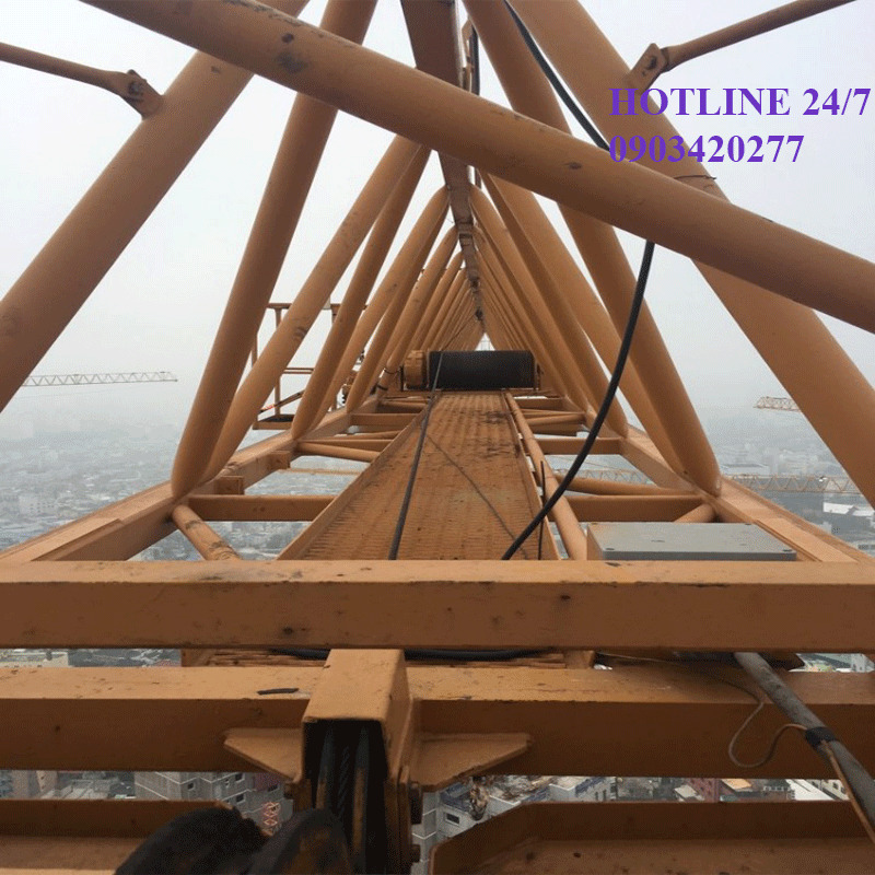 Cẩu tháp - Cẩu Tháp HB - Công Ty Cổ Phần Xây Dựng Và Cơ Khí Dịch Vụ Thương Mại HB