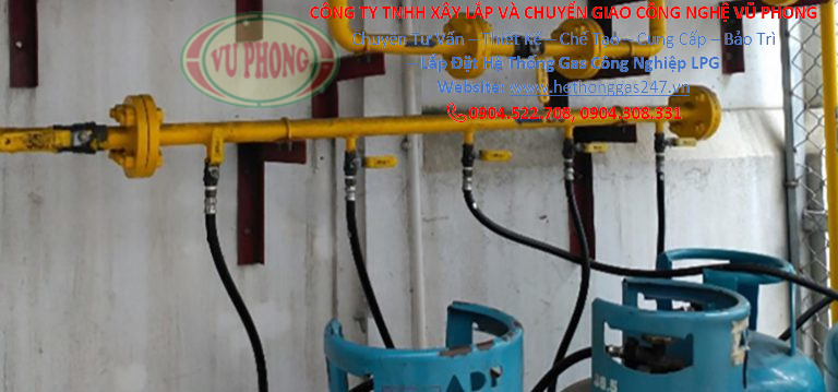 Lắp đặt hệ thống gas công nghiệp LPG