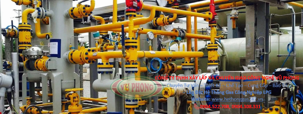 Lắp đặt hệ thống gas công nghiệp LPG