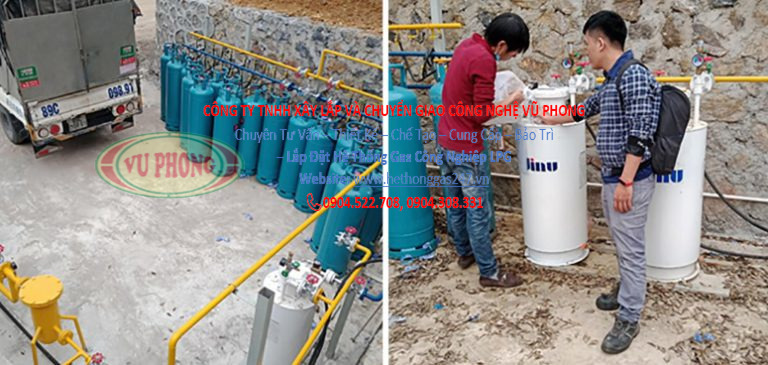 Lắp đặt hệ thống gas công nghiệp LPG