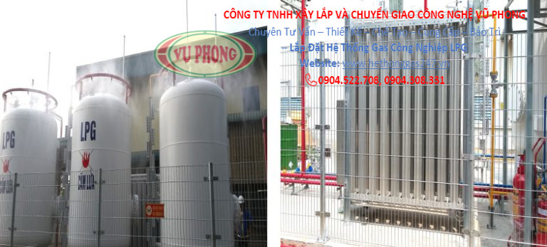 Lắp đặt hệ thống gas công nghiệp LPG