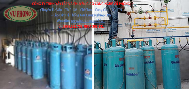 Lắp đặt hệ thống gas công nghiệp LPG