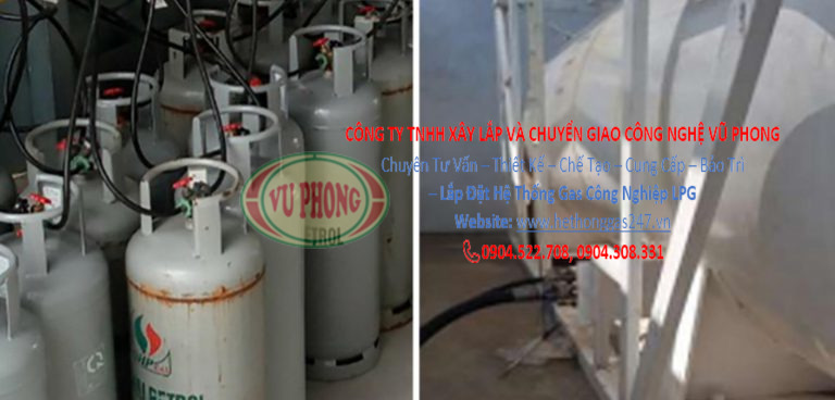 Lắp đặt hệ thống gas công nghiệp LPG