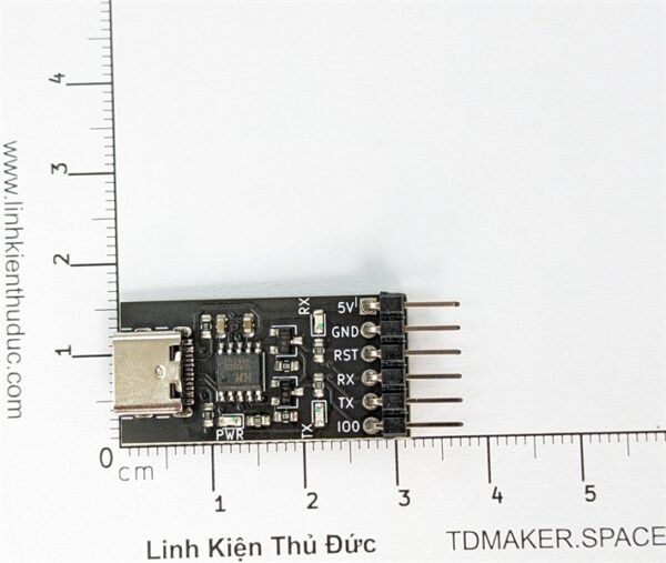 USB UART CH340 kiêm mạch nạp ESP32 ESP8266 cổng type C V1 - Linh Kiện Thủ Đức - Công Ty TNHH TDLOGY