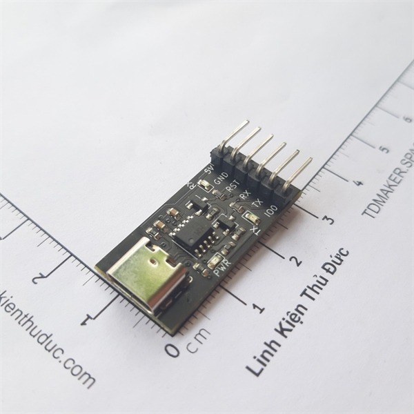 USB UART CH340 kiêm mạch nạp ESP32 ESP8266 cổng type C V1 - Linh Kiện Thủ Đức - Công Ty TNHH TDLOGY