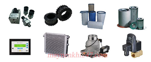 Phụ tùng máy nén khí các loại - Máy Nén khí Trục Vít, Máy Nén Khí Cũ - Công Ty Cổ Phần Máy Nén Khí 247