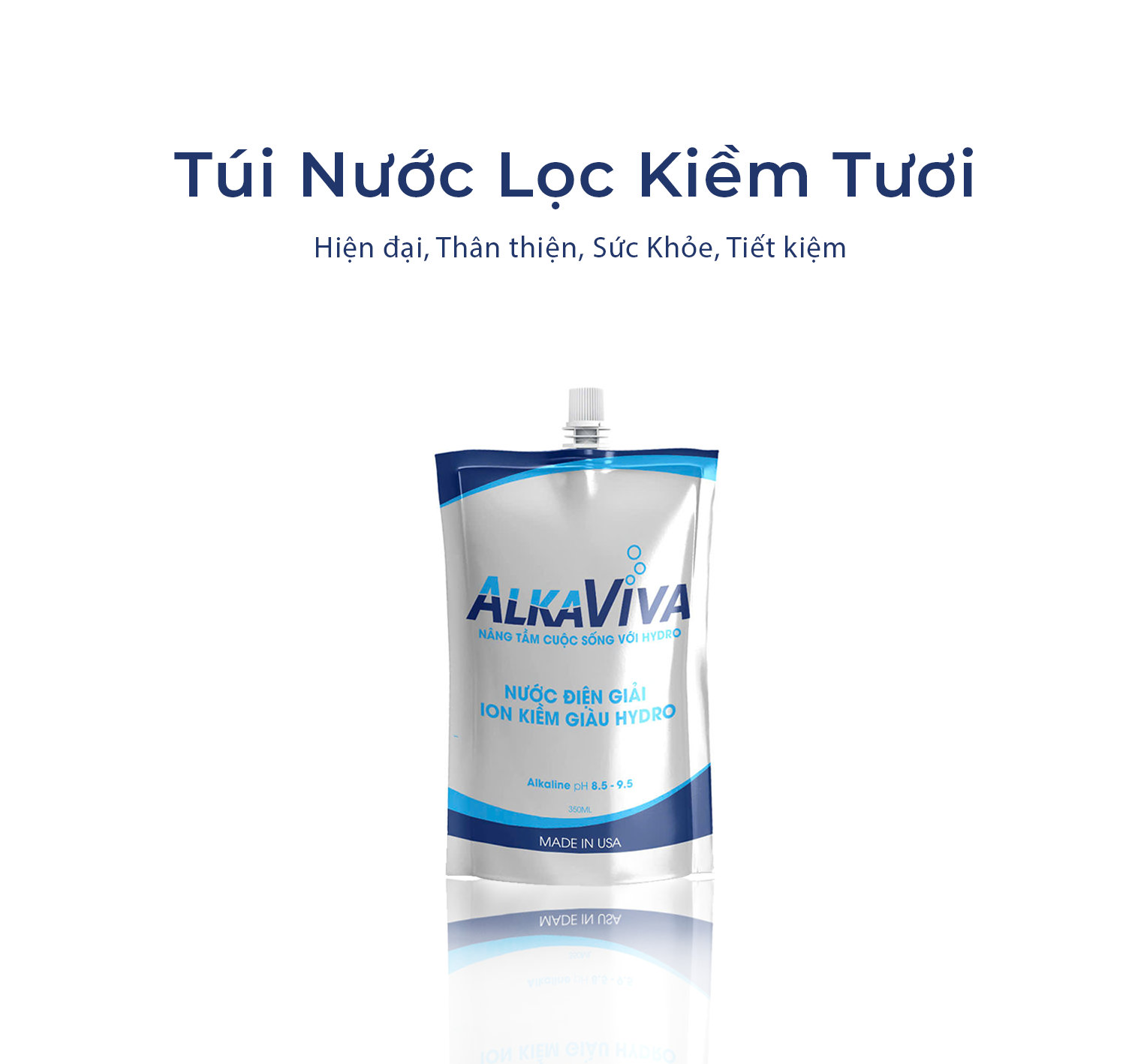 Túi lọc nước kiềm tươi - Máy Lọc Nước Alkaviva Việt Nam - Công Ty TNHH Alkaviva Việt Nam