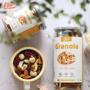 Granola 20% yến mạch - Ohoo Foods - Công Ty TNHH Thương Mại Hòa Nhân