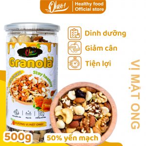 Granola 50% yến mạch Ohoo - Ohoo Foods - Công Ty TNHH Thương Mại Hòa Nhân