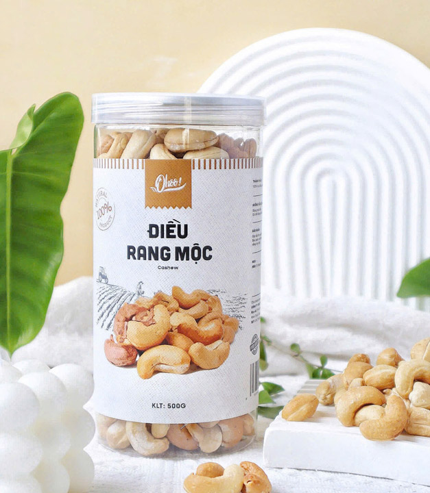 Hạt Điều Nhân Rang Mộc Nguyên Vị 500g