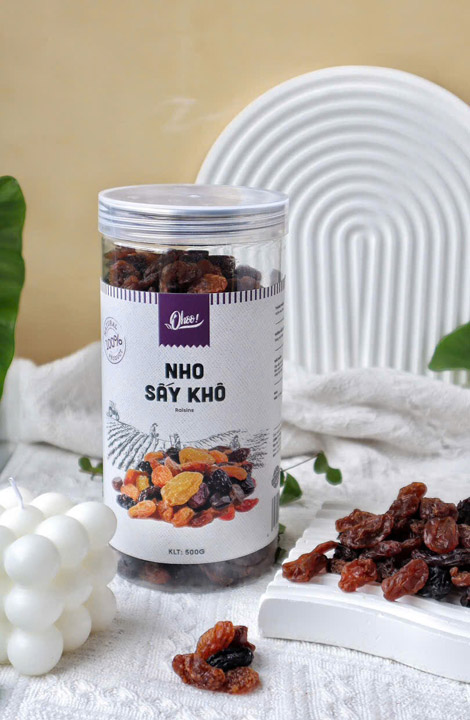Nho Khô Chua Ngọt Không Đường 500g