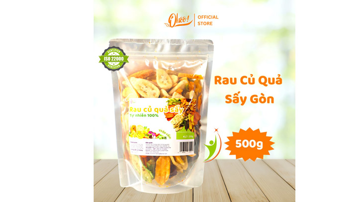 Rau Củ Quả Sấy 500g