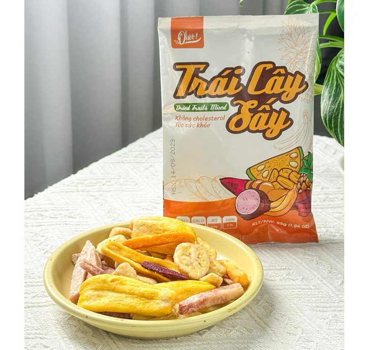 Trái cây sấy 55g