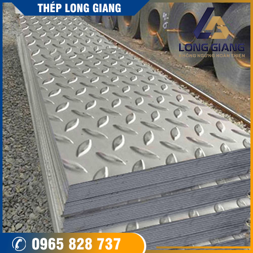 Thép tấm gân - Thép Long Giang - Công Ty TNHH Thương Mại Thép Long Giang