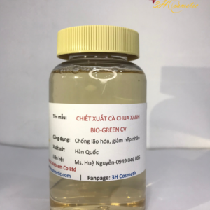 Chiết xuất cà chua xanh - 3H Cosmetic - Công Ty TNHH Hóa Mỹ Phẩm 3H Việt Nam