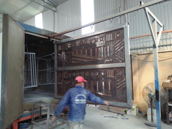 Hình ảnh nhà xưởng Hải Thịnh Phát - Sơn Tĩnh Điện Hải Thịnh Phát - Công Ty TNHH Kỹ Thuật Công Nghệ Sơn Hải Thịnh Phát