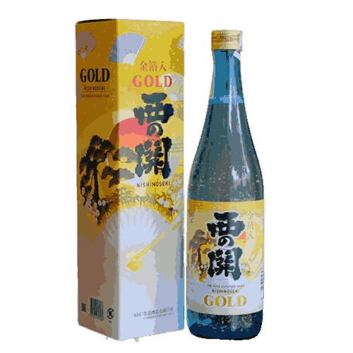 Rượu Sake Nishinoseki Gold Leaf