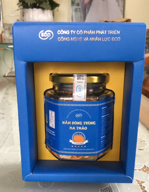 Nấm đông trùng hạ thảo đóng hộp