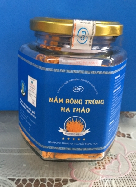 Nấm đông trùng hạ thảo đóng hộp