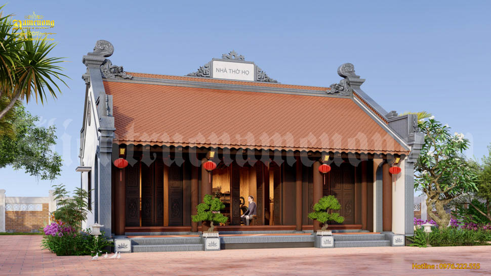 Thiết kế nhà thờ họ đẹp